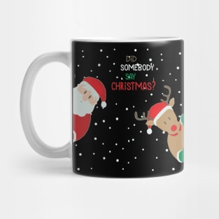 Funny Santa Christamas Mug